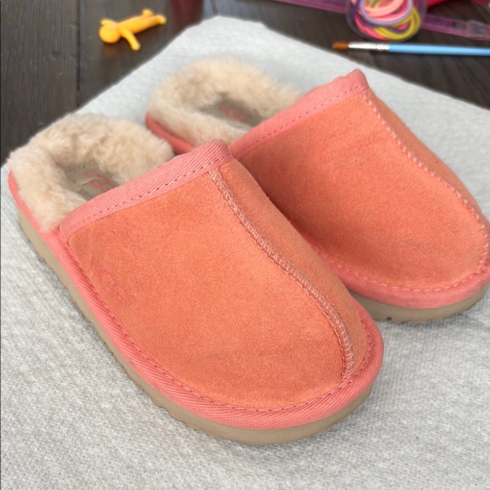 UGG Coral Slippers with Textured Soles